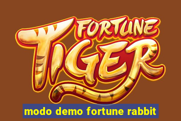 modo demo fortune rabbit