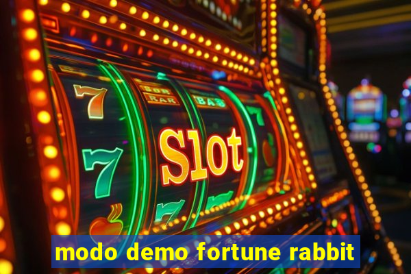 modo demo fortune rabbit