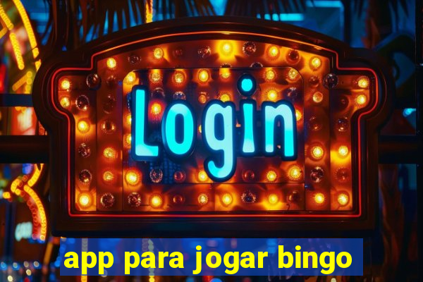 app para jogar bingo