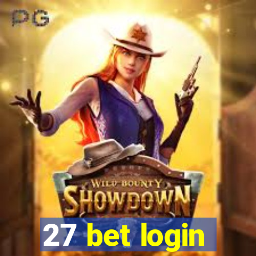 27 bet login