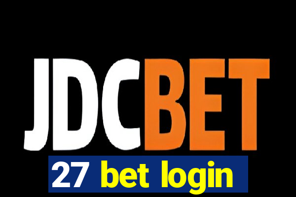 27 bet login