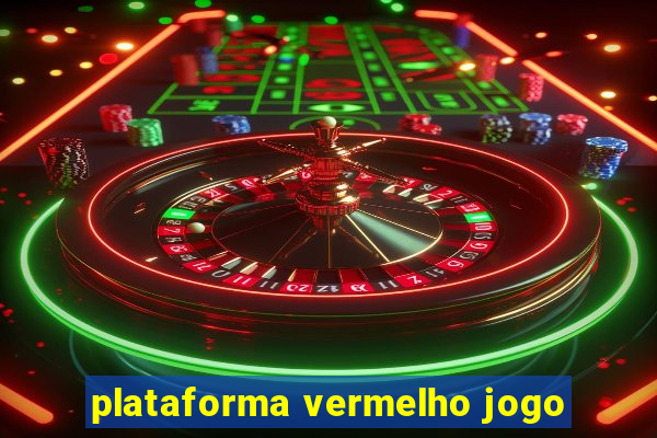 plataforma vermelho jogo