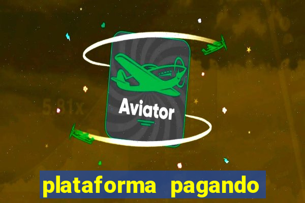 plataforma pagando no cadastro saque free