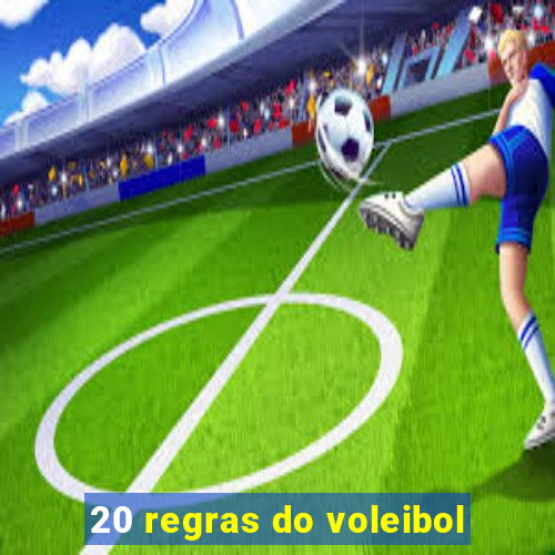 20 regras do voleibol