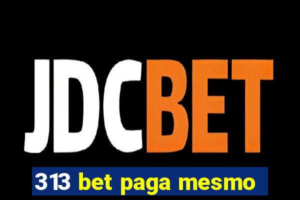 313 bet paga mesmo