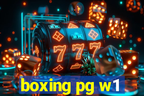 boxing pg w1