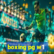 boxing pg w1