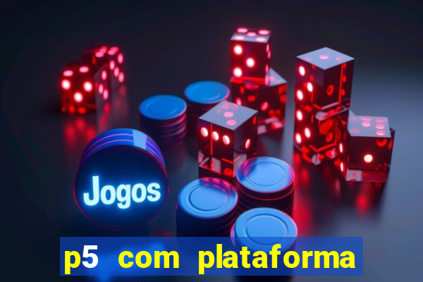 p5 com plataforma de jogos