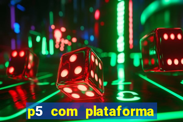 p5 com plataforma de jogos