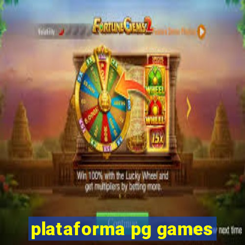 plataforma pg games