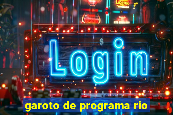 garoto de programa rio