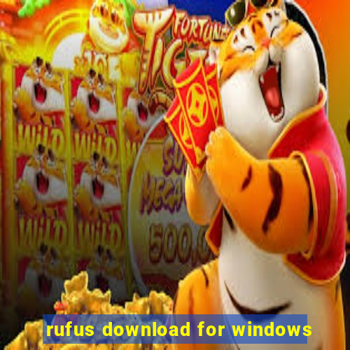 rufus download for windows