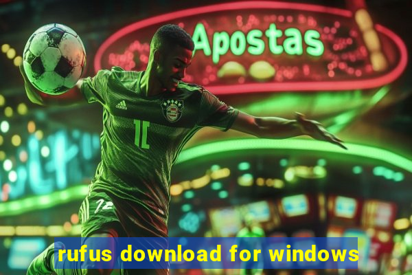 rufus download for windows