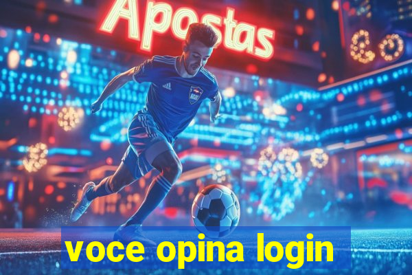 voce opina login