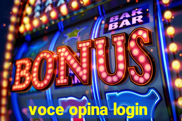 voce opina login