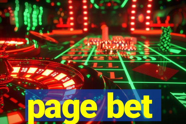 page bet