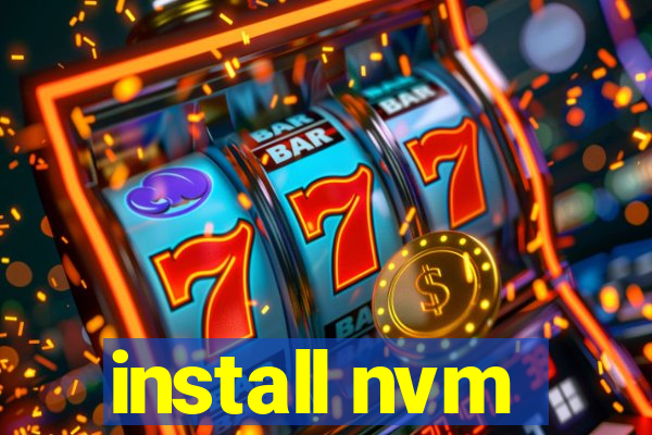 install nvm