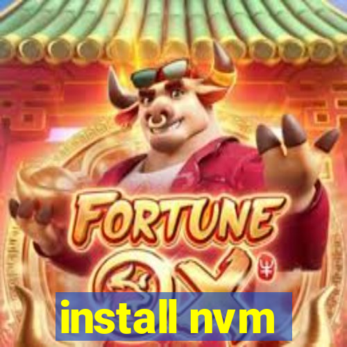 install nvm