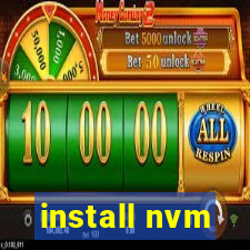 install nvm