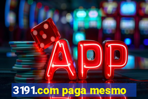 3191.com paga mesmo