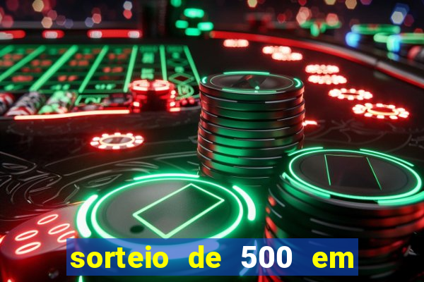 sorteio de 500 em cash toda segunda feira novibet como funciona