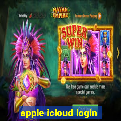 apple icloud login