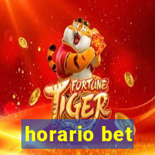 horario bet