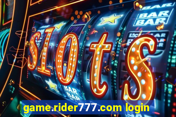 game.rider777.com login