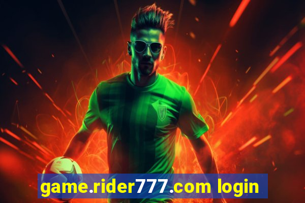 game.rider777.com login