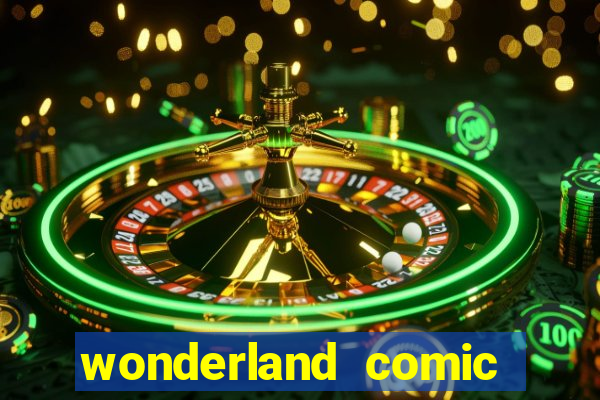 wonderland comic studio alphabet