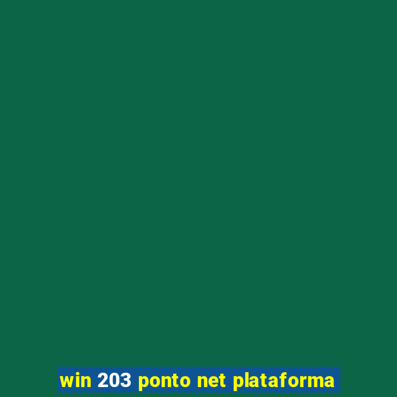 win 203 ponto net plataforma