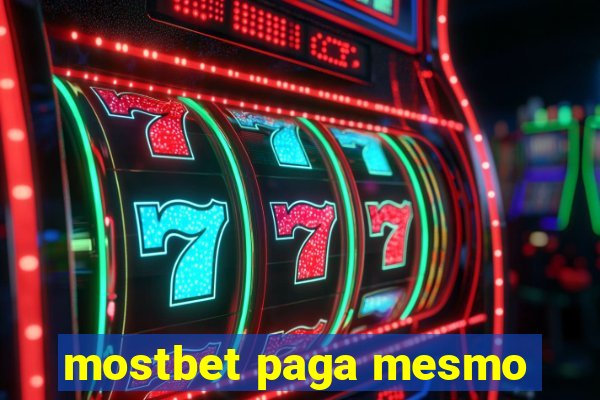 mostbet paga mesmo